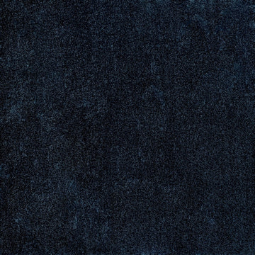 Haze Solid Low-pile Area Rug Navy